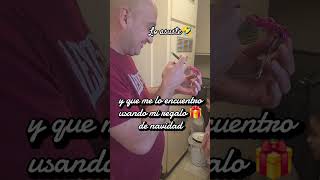 #fypage #esposos #espososcomedia #regalonavidad #regalos y que lo asusto 🤣🤣🤣#haaaaa