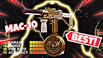 BEST MAC-10 class SETUP in WARZONE! BEST SMG! (Cold War Warzone)