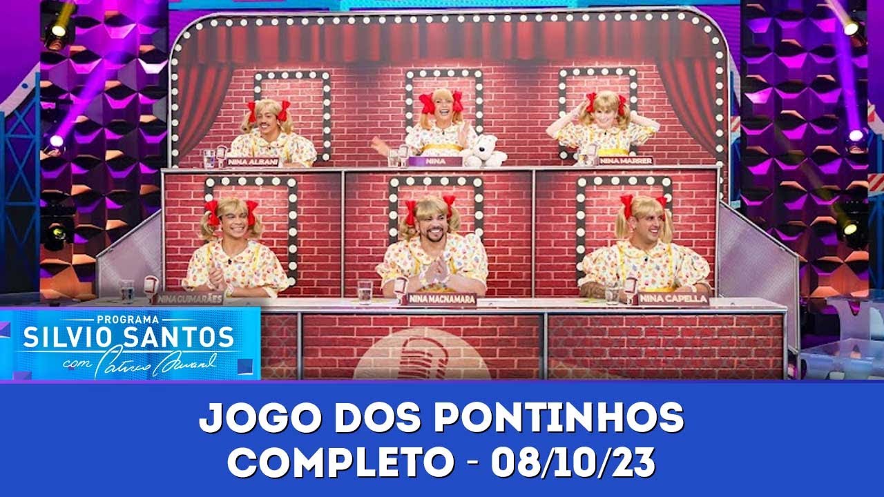 Jogo dos Pontinhos Dia das Crianças Programa Silvio Santos (08/10