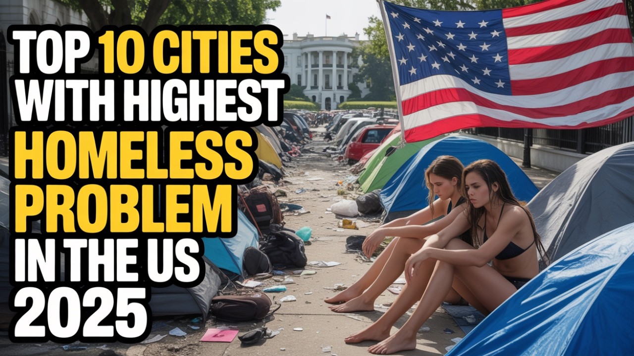 Top 10 Cities with Highest Homeless Problem in the US 2025