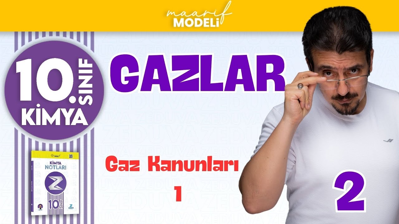 Gaz Kanunları (Boyle- Charles)| 1.Ünite | 10.sınıf kimya yeni müfredat ( maarif model )