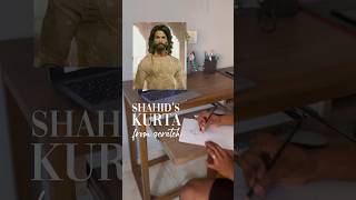 #Kurta from scratch ❤️ #shorts #shahidkapoor Resimi