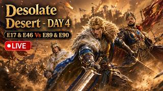 🔴Desolate Desert - DAY 4 | E17 & E46 vs E89 & E90 ⚔️ Massive Desert War! 🔥 | Age of Empires Mobile screenshot 4