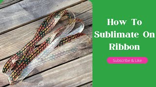 How To Sublimate on Ribbon, Make Your Own Ribbon, Custom Ribbon, Juneteenth DIY
