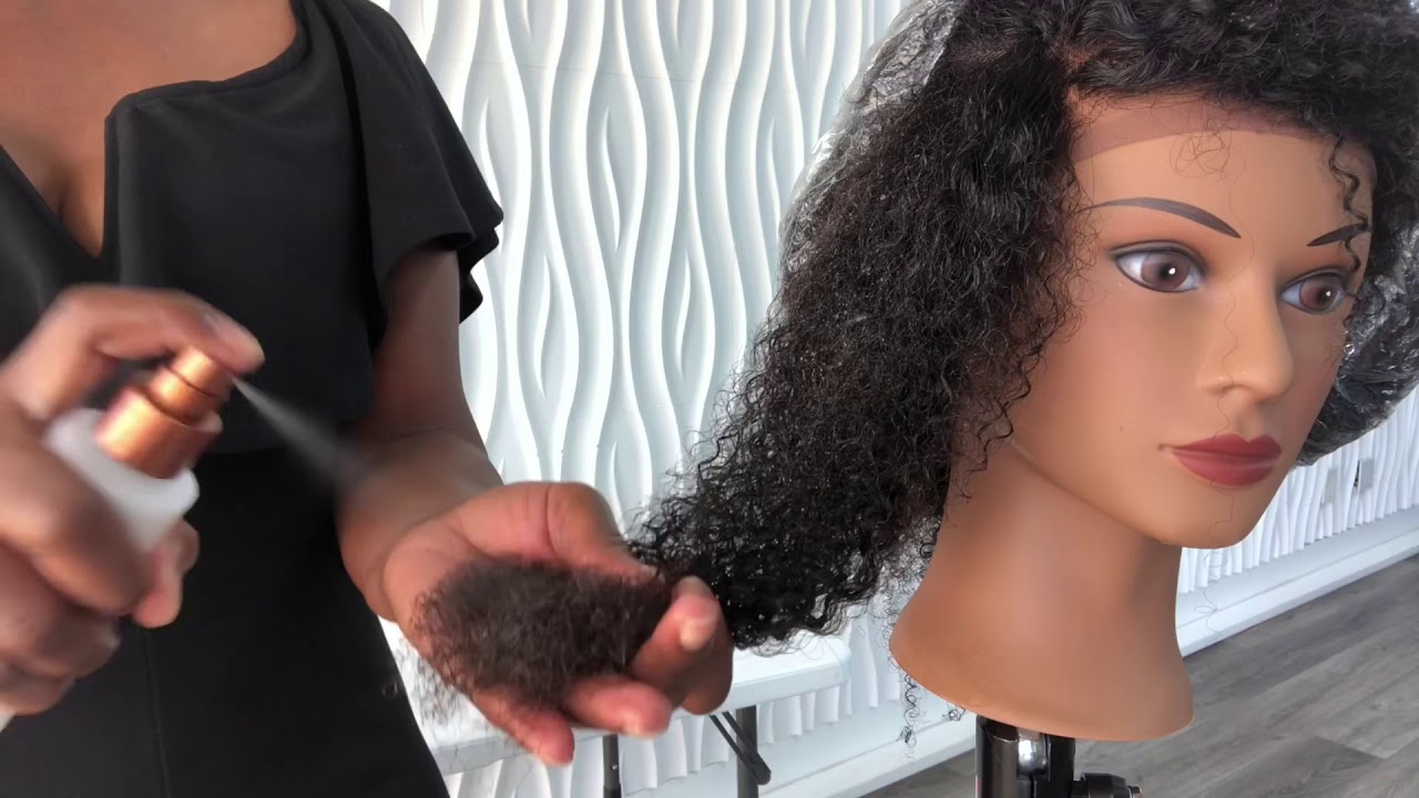 Detangling True+Pure Texture Natural Hair Extensions or any natural ...