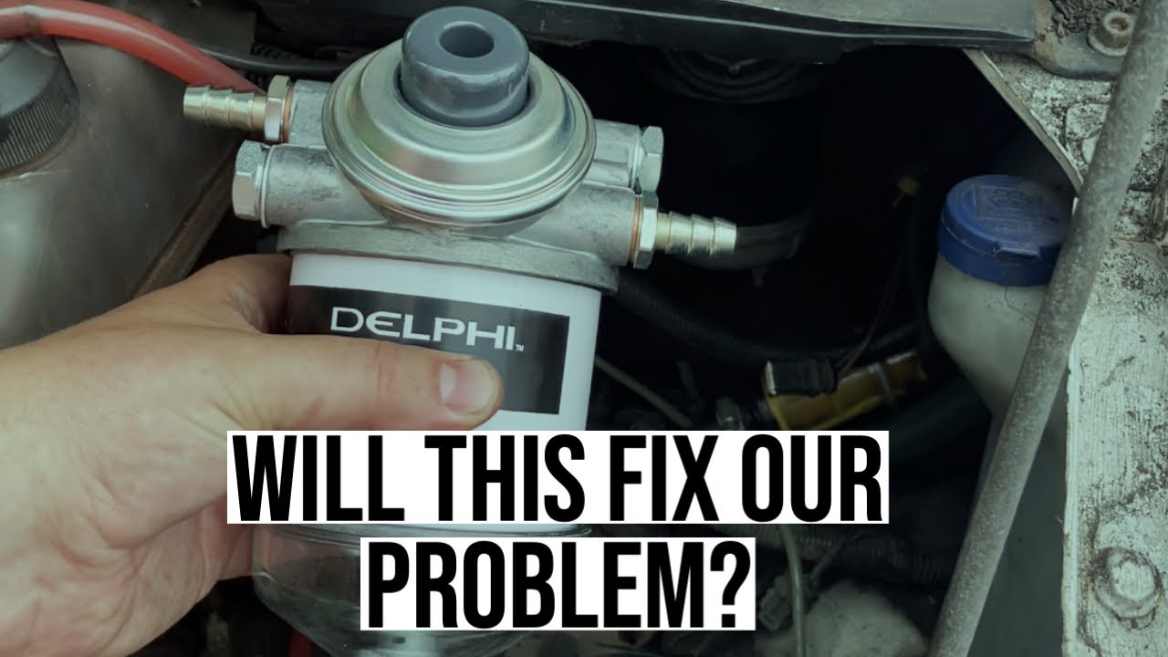 How to replace a Diesel Fuel Filter Housing YouTube
