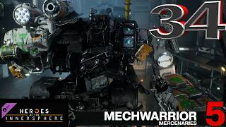 S02:E34: X Marks The Spot! (Heroes Of The InnerSphere DLC)! - MechWarrior 5: Mercenaries!
