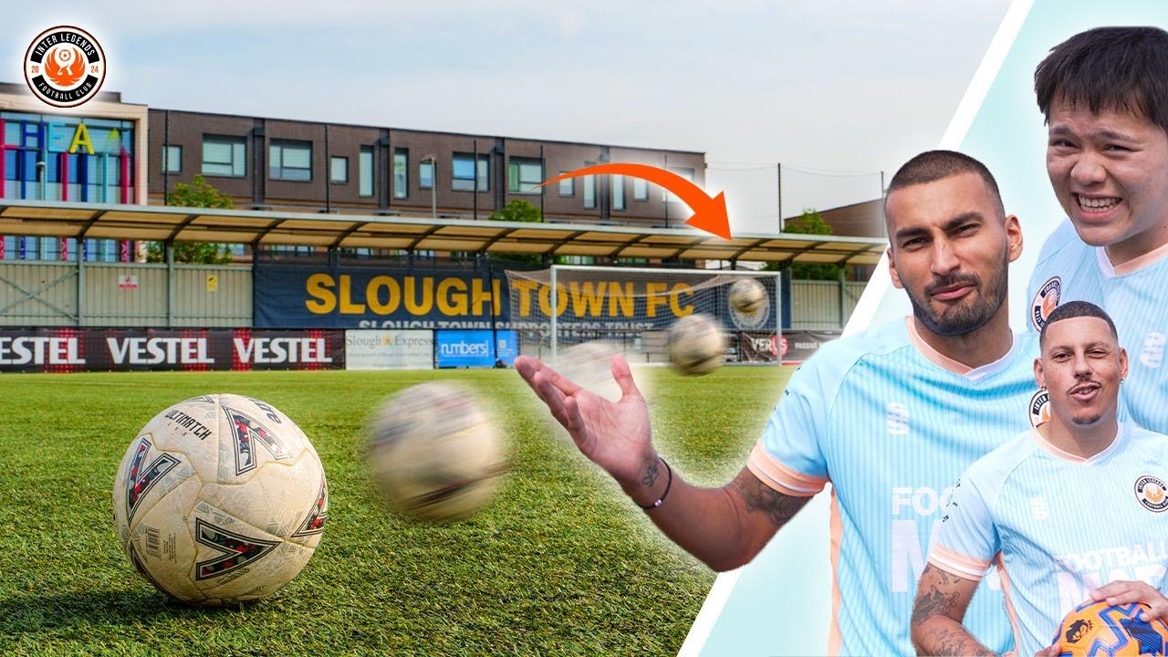 Ex-Pros vs Creators ⚽🔥 Inter Legends Shooting Challenge | Pure Banter & Big Goals