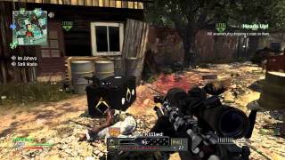 MW3 Lucky Spawn Care Package Kill (Modern Warfare 3 Multiplayer Gameplay)