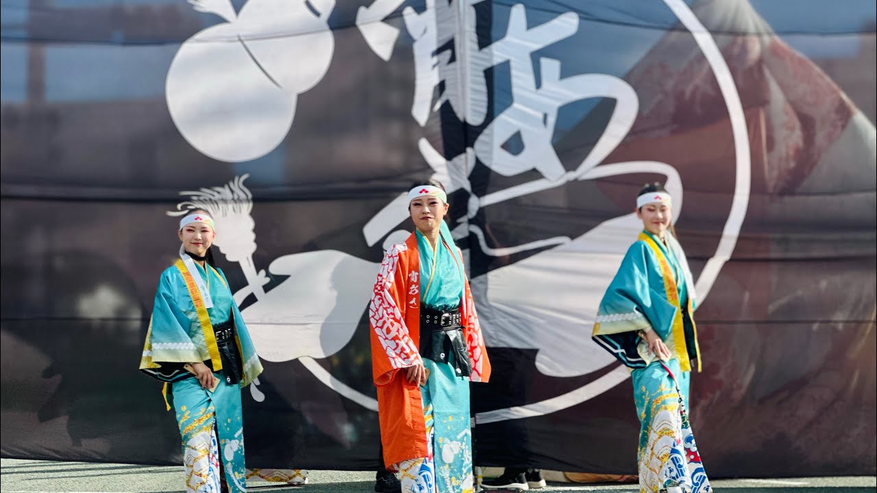 ［4K正面］宵あさ『諏訪の碧（新曲）』第63回おおむた大蛇山まつり2025.07.26/大正町おまつり広場