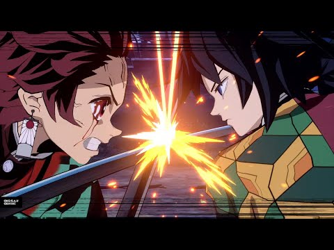 鬼滅の刃ヒノカミ血風譚 （PS5・4K） VSモード　炭治郎・ 煉獄杏寿郎（炎柱）vs  冨岡義勇（水柱）・錆兎