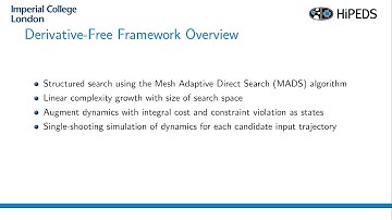 Towards a Framework for Nonlinear Predictive Control using Derivative-Free Optimization - NMPC 2021
