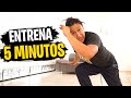 Haz este ENTRENAMIENTO COMPLETO desde TU CASA en 5 MINUTOS (Rutina de pierna) | Capoeira