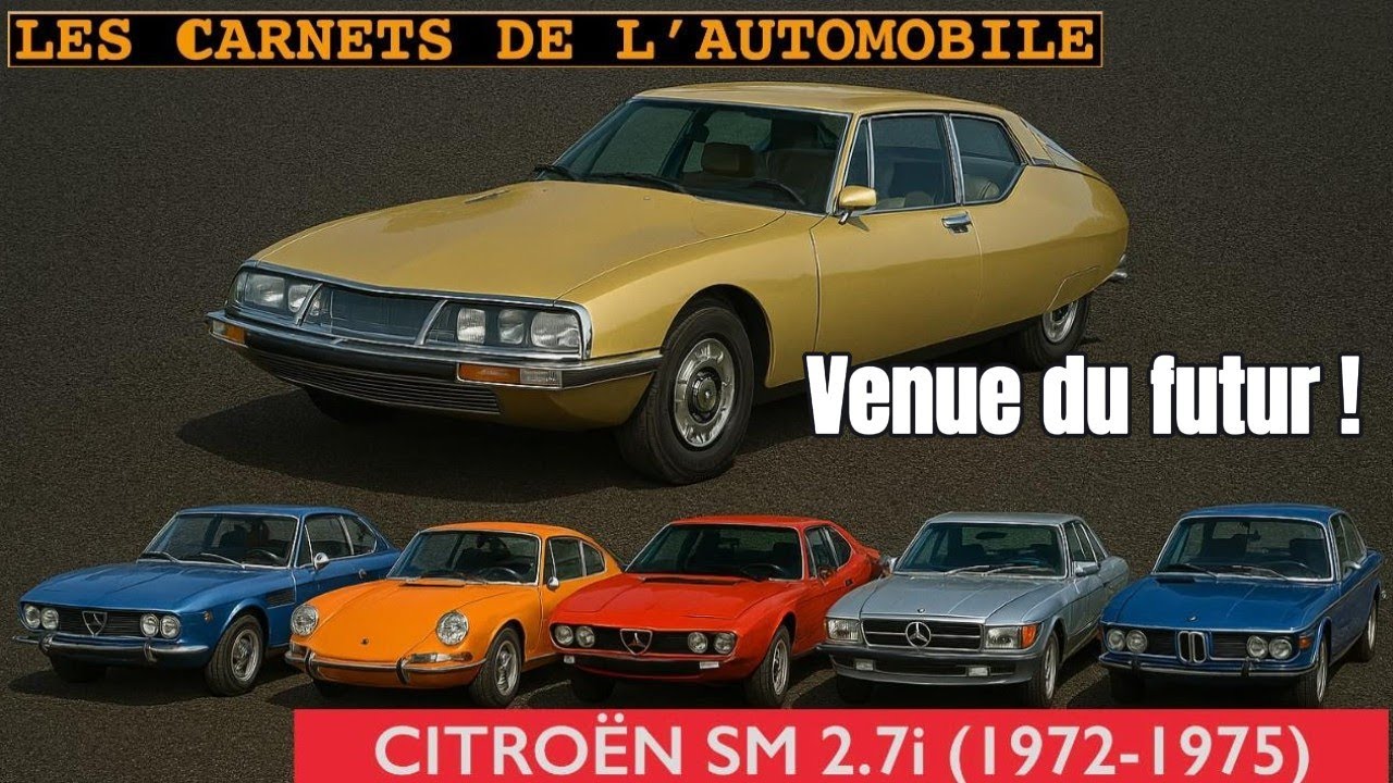 Citroen SM (1972-1975) et ses concurrentes (1970-1987) les carnets de l'automobile