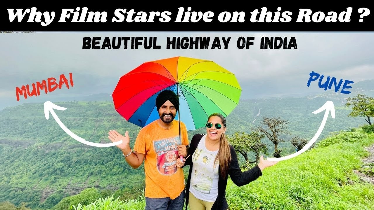 Mumbai to Pune Highway | All India Trip | Punjabi Travel Couple | Ripan & Khushi