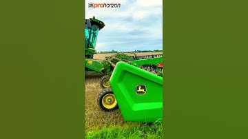 John Deere Hinged Draper Header #hingeddraper #Shorts