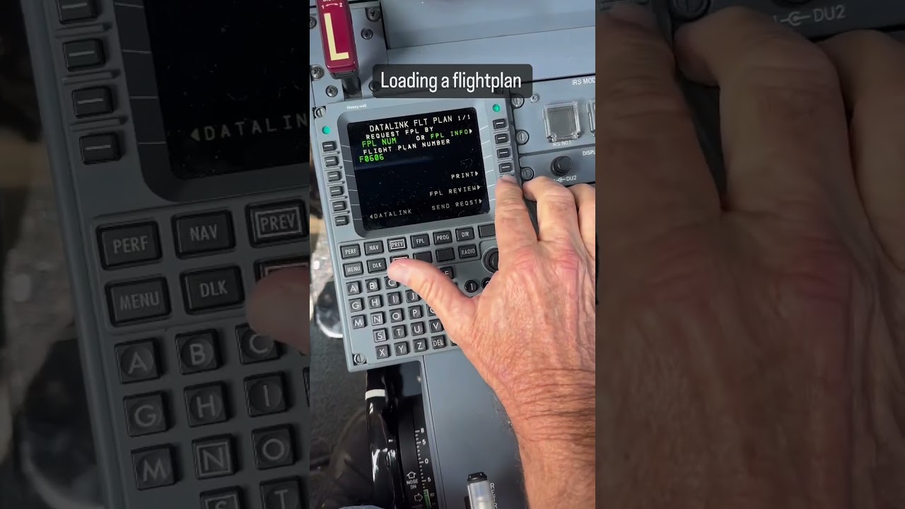 How Pilots Load Flight Plans