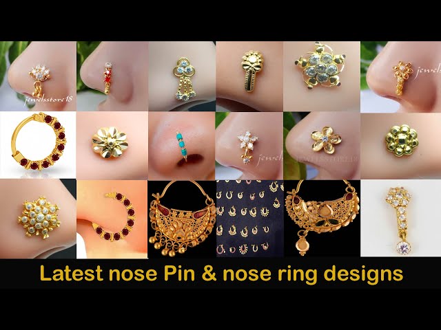 15 Beautiful Nose Ring Designs for Weddings & Parties — VIJAY BHABHOR