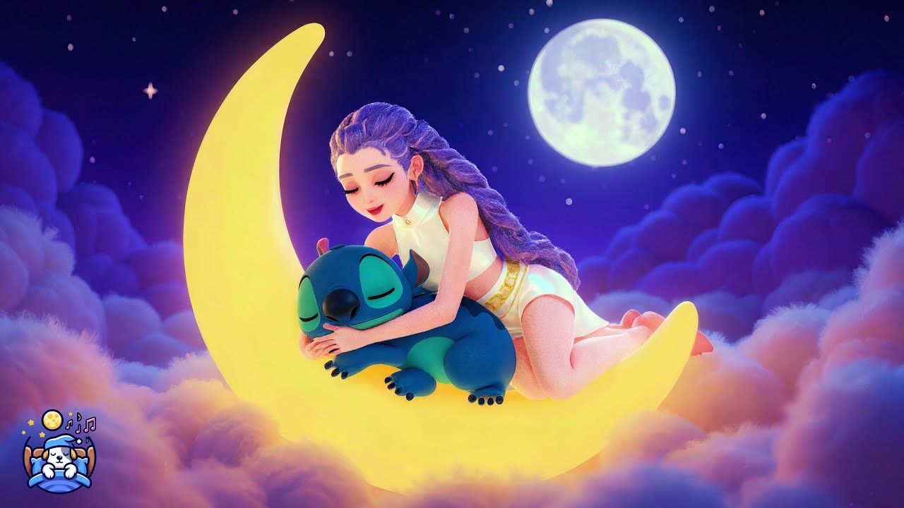 Fall into Deep Sleep Fast with RUMI & Stitch from KPOP DEMON HUNTER 🌙 ...