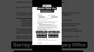 Mother Visitor Visa Approved || Newton Immigration || Navdeep Sandhu RCIC