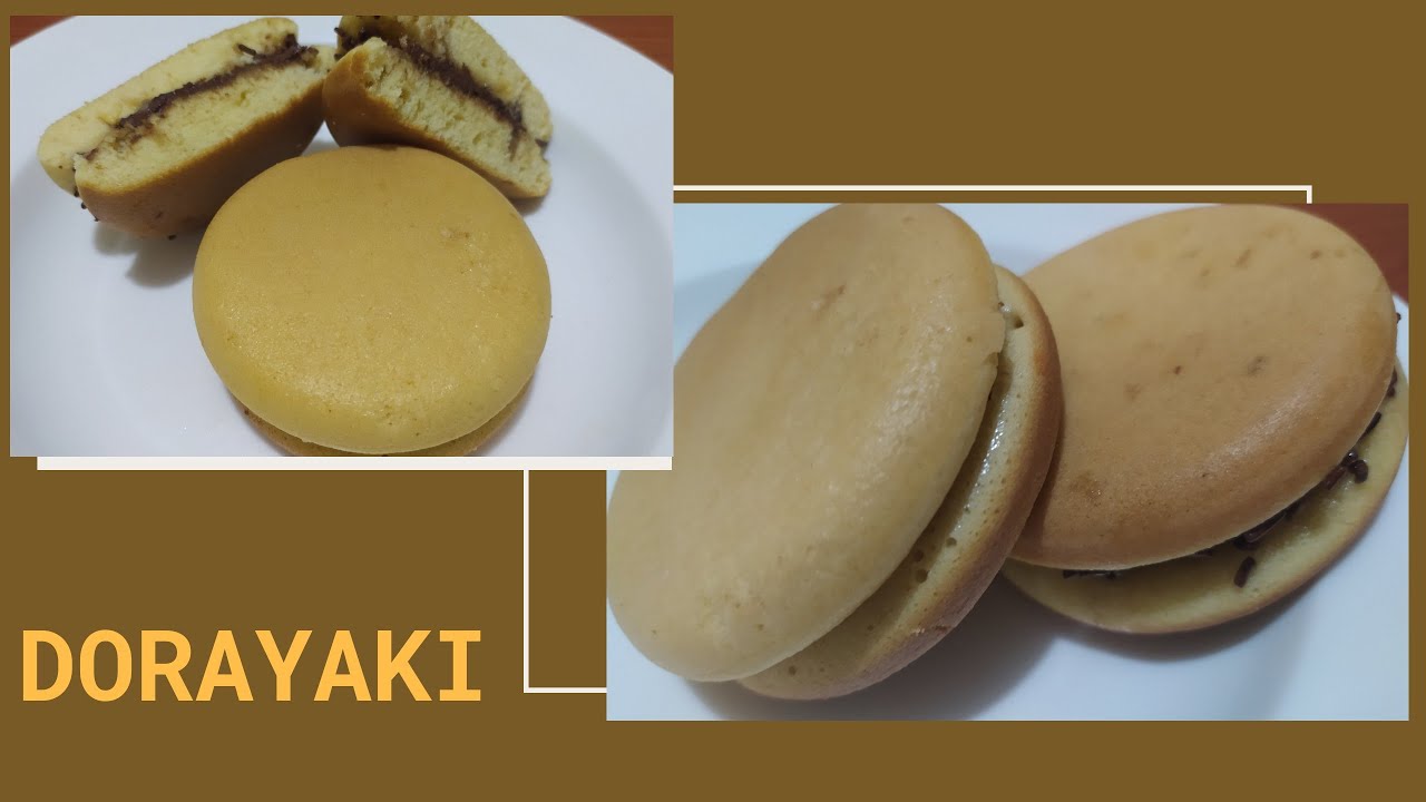 DORAYAKI, cara mudah buat kue dorayaki tanpa madu (ide jualan, kue