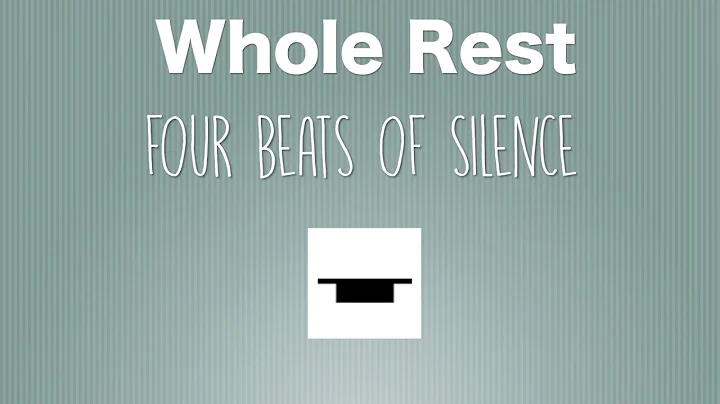 Music Theory: Notes and Rests