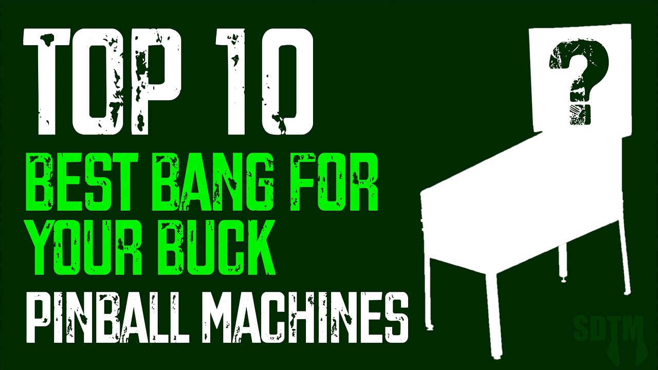 10 лучших игровых автоматов для игры в пинбол по соотношению цены и качества всех времен (SDTM, 2...