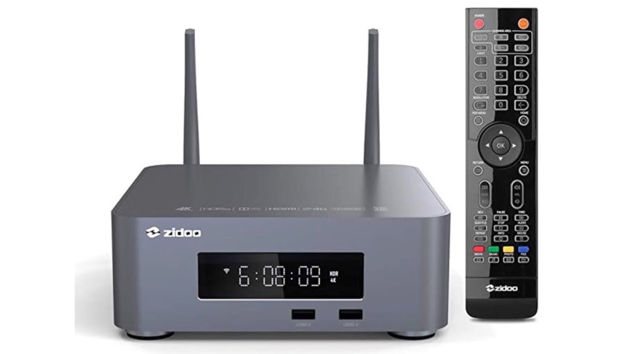 Zidoo® Z10 Pro Grey Oscuro 4K Zidoo Z10 Pro 4K Media Player: Initial Thoughts & Internal Drive