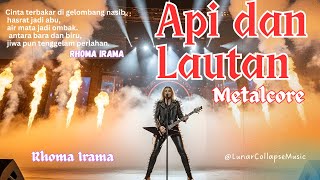 Lagu Rhoma Irama Paling Sadis Dibuat Metalcore api Dan Lautan brutal Cover 