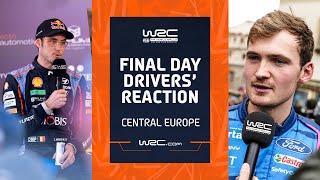 Final Day Drivers' Reaction | WRC Central European Rally 2023