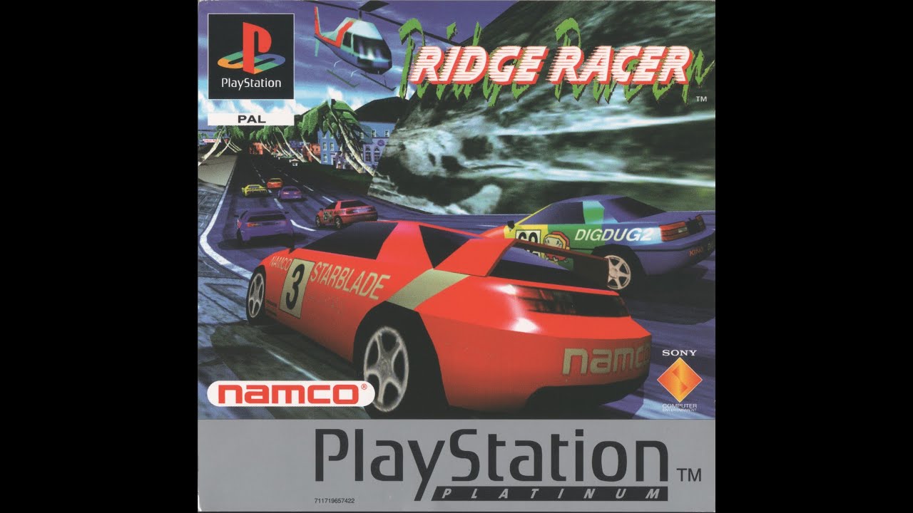 Ridge Racer PS1 – Blister Neuf – Édition EUR 1994 – Jeu De Course Sony