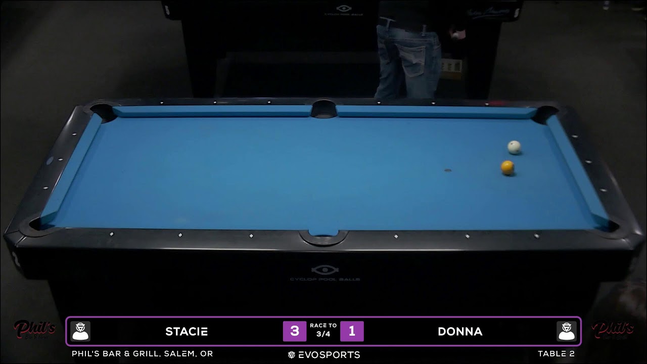 STACIE vs DONNA - PHIL'S BAR & GRILL - TABLE 2 | EvoSports