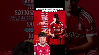 #Liverpool #WestHam #PredictedXI #PremierLeague #InchidentLFC (InchidentLFC)