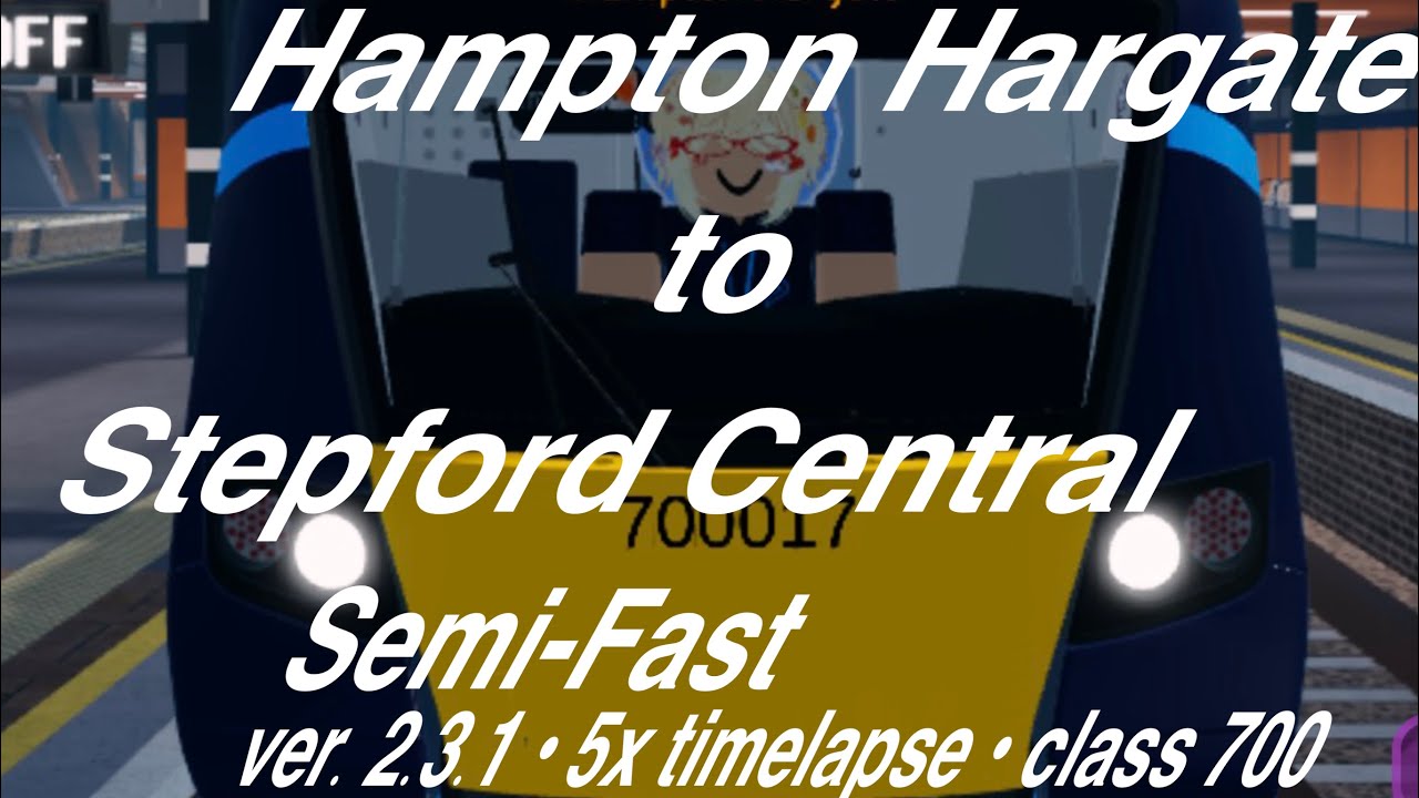 Hampton Hargate to Stepford Central semi-fast timelapse • ver 2.3.1