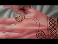 Stylish Jewelry Style Back Hand Mehndi Design | Simple Chain Mehndi Design | Arabic Henna 2026