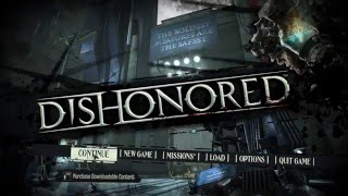 Dishonored splash screen