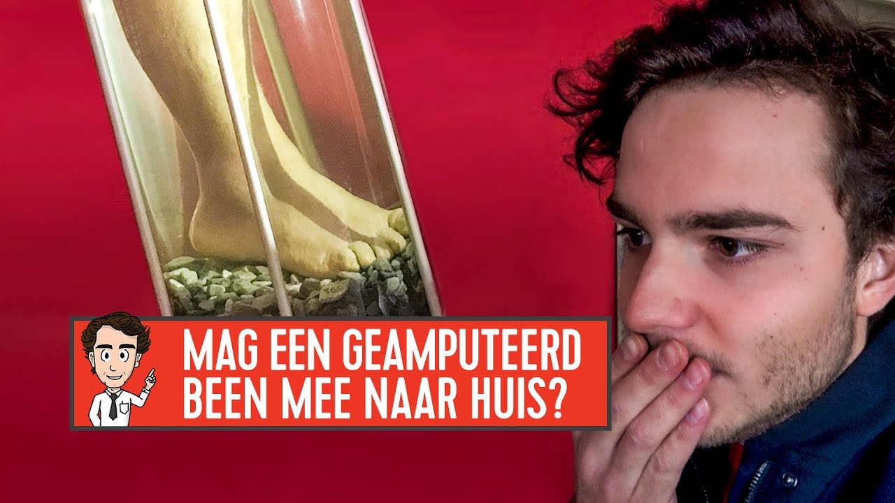 JE GEAMPUTEERDE BEEN MEE NAAR HUIS? // Joost Mag Het Weten