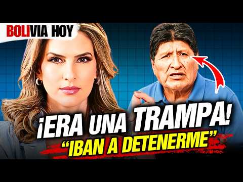 Evo Morales: “Me invitaron a una entrevista clandestina en Santa Cruz; entendí que era para hacerme detener”