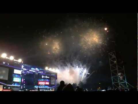 2013台中洲際棒球場跨年煙火