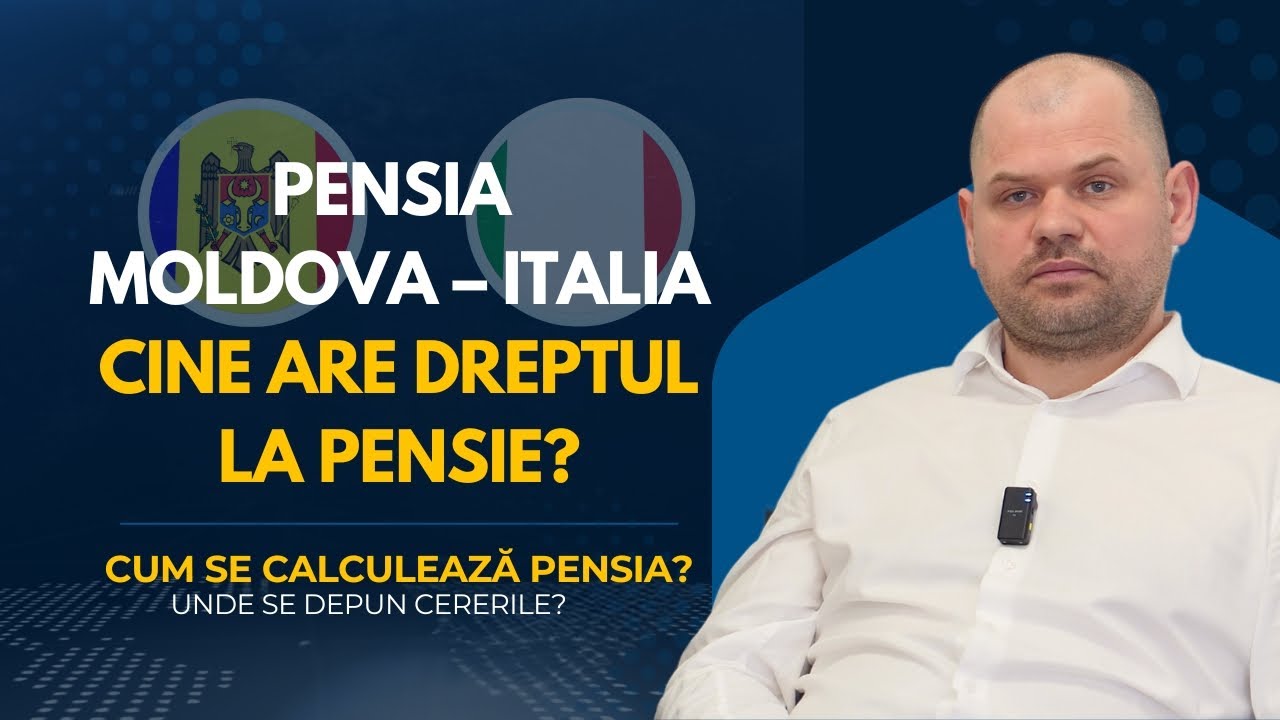 Pensia Moldova – Italia: Cine are dreptul?