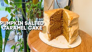 Pumpkin Salted Caramel Cake