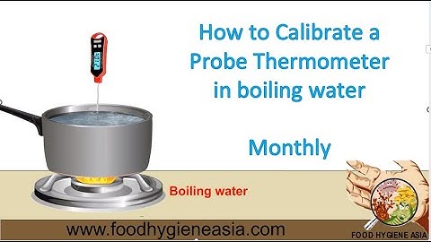 🔥🌡️ How to Calibrate a Probe Thermometer in Boiling Water Like a Pro! 💧✅