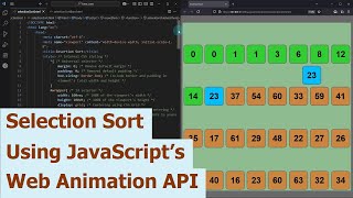 Selection Sort Using JavaScript’s Web Animation API
