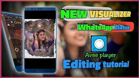 How to create WhatsApp status in Avee player Visualizer | avee player Editing Tutorial || nr4Editz
