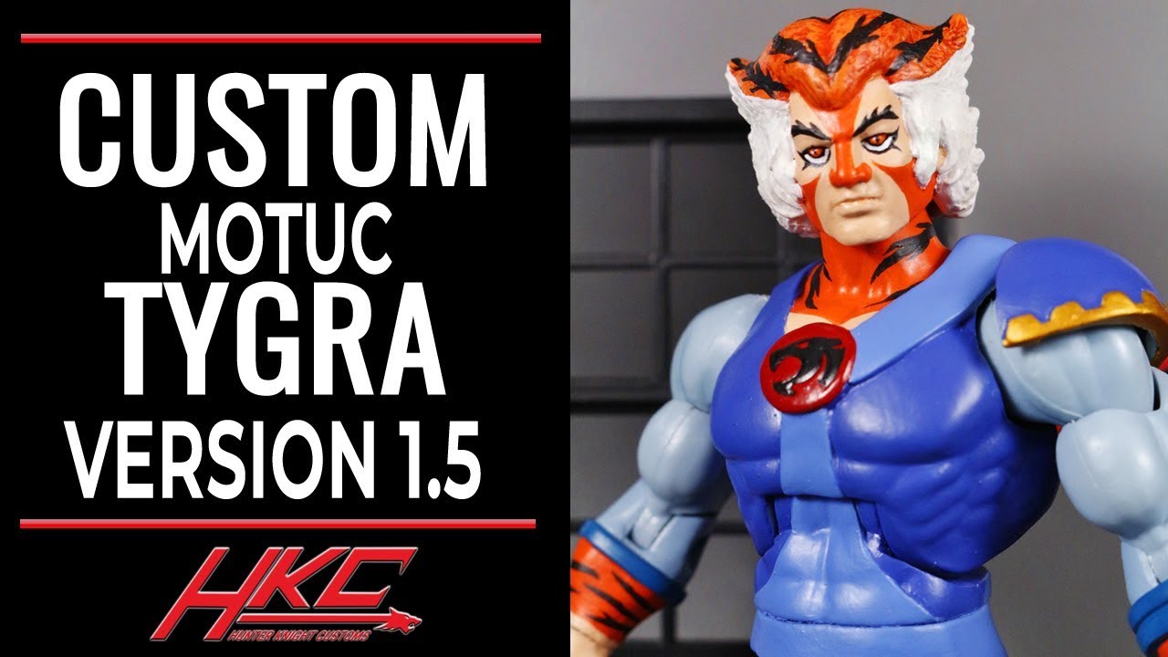 Custom Thundercats Classics TYGRA (Ver 1.5) action figure by Hunter Knight Customs