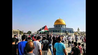 فلسطين تنتفض من أجل القدس وغزة .