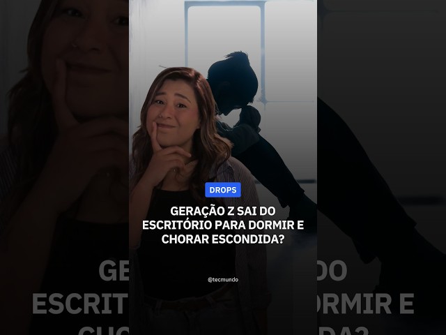 Imagem de Geração Z sai do escritório para CHORAR e DORMIR escondida