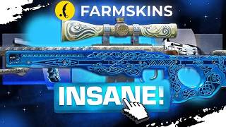 I WON AWP GUNGNIR LAST MINUTE! | Farmskins Promo Code 2025 | CS2 Case Opening