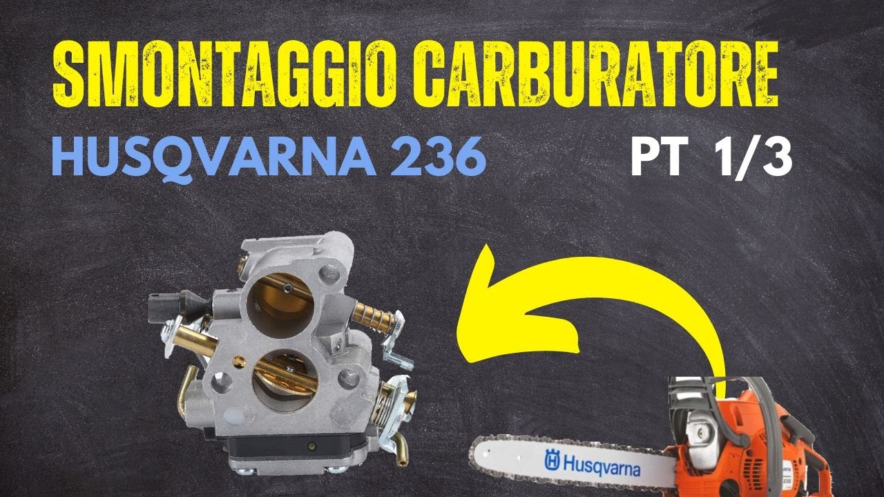 smontaggio-carburatore-motosega-husqvarna-youtube
