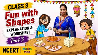 Fun with Shapes | Part 3 | Class 3 Maths Chapter 5 | Class 3 Maths Fun with Shapes | Mint Talk India
